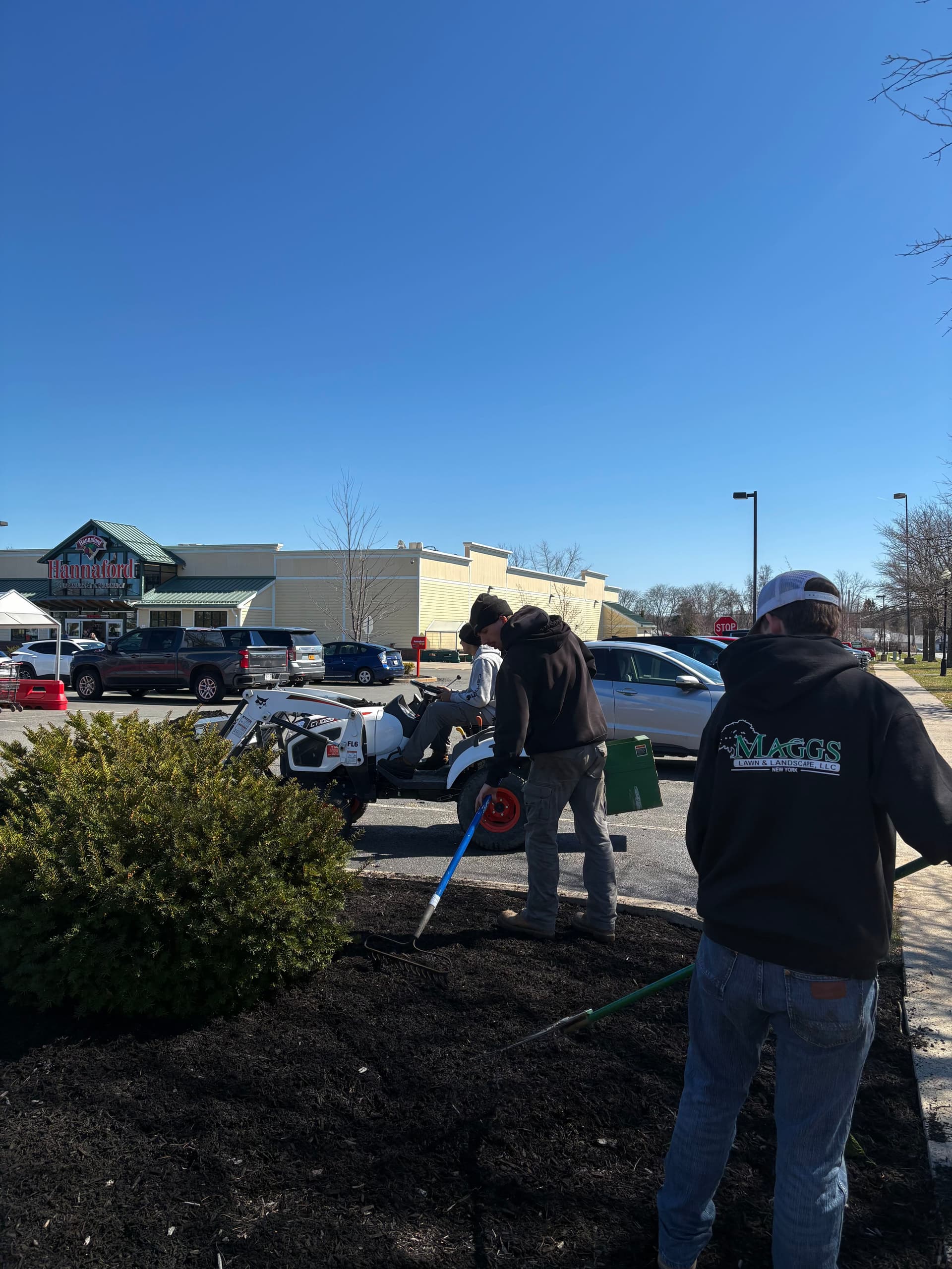 Spring Mulching Is Underway at Our Commercial Properties image